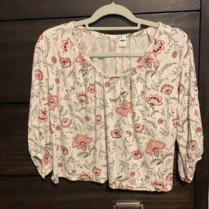 Floral long sleeve